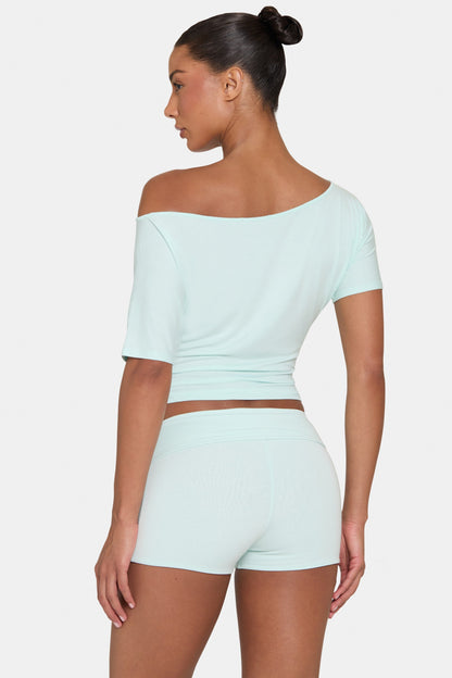 ButterCloud™ Shorts in Peppermint