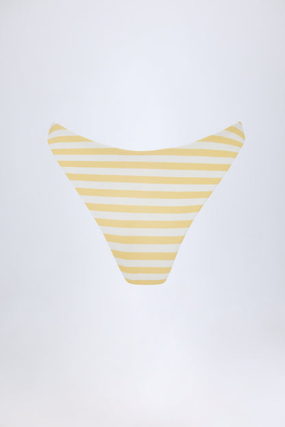 Cheeky Bikini Bottoms in Lemon